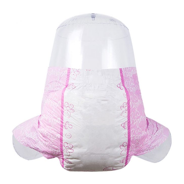 High-quality-cute-pattern-pink-PE-film