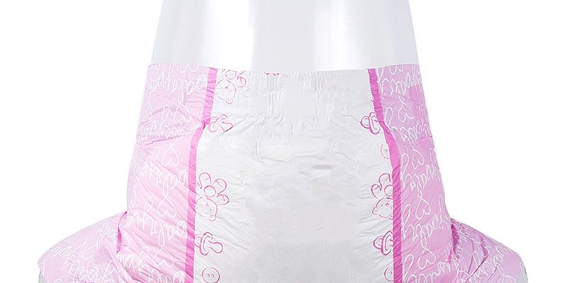 High-quality-cute-pattern-pink-PE-film